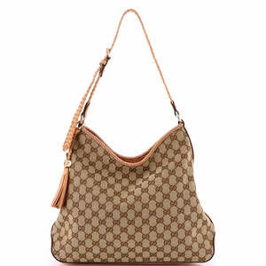 Gucci Medium Marrakech Hobo GG Canvas